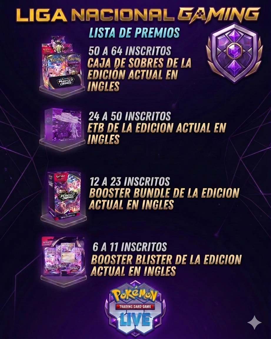 LIGA NACIONAL GAMING: POKÉMON LIVE 10 MAYO - Imagen 2